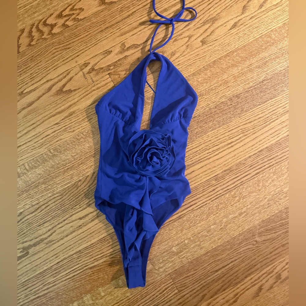 Zara royal blue bodysuit. Size S